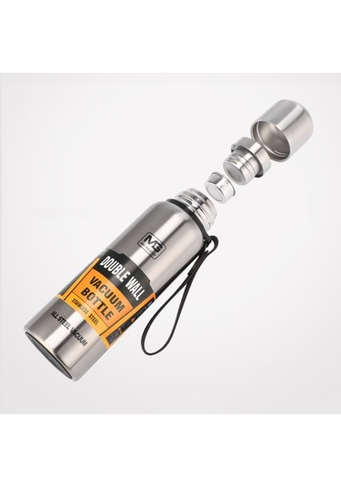 Açık Termos Taşınabilir Büyük Kapasiteli Yalıtılmış Kupa Green , Size:1500ml Turuncu