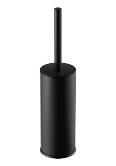 Flat Tuvalet Fırçalık, Yerden, H20, 304k - Mat Siyah Mat Siyah