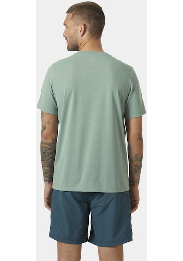 Helly Hansen Hp Race Graphic Erkek T-shirt-27979-yeşil Yeşil