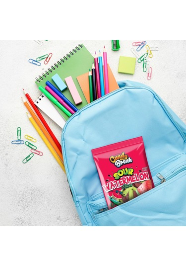Candy Break Sour Watermelon Karpuz Aromalı Ekşi Yumuşak Şeker 113 G