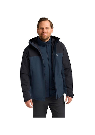 Jack Wolfskin Jack Wolfskın Wıld Places 3ın1 Jkt M Erkek Midnight Sky Outdoor Ceketi A65257-c0412 Lacivert