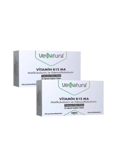 Venatura Vitamin B12 Ma 30 Tablet 2 Adet