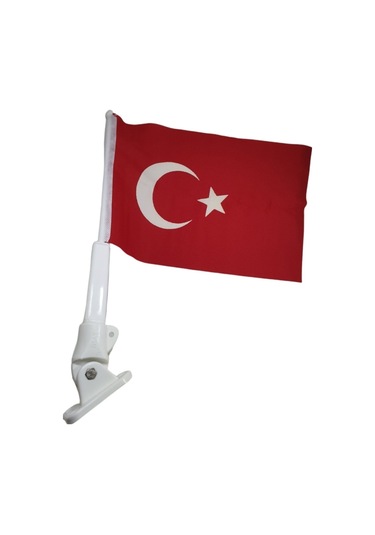 Bayrak Direği Plastik Bayrak Dahil 40 Cm