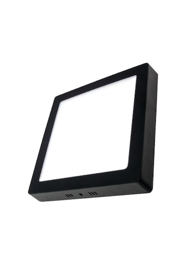 Kendal Kdl432b Sıva Üstü Siyah Kasa Kare Led Panel 18w Beyaz Işık