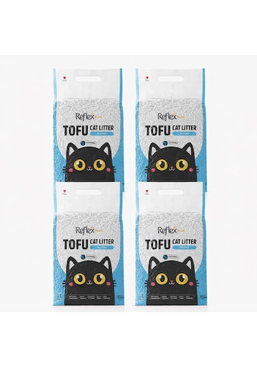 Reflex Tofu Kokusuz Kedi Kumu 4 X 7 Lt