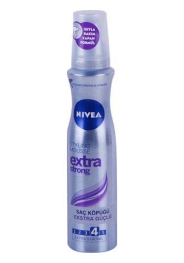 Nivea Extra Strong Saç Köpüğü 150 ML