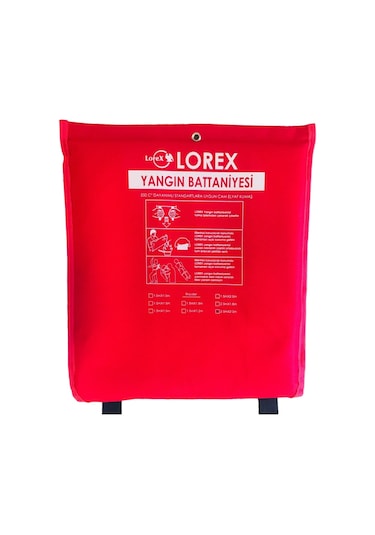 Lorex Lr-Fb2020C 11.41 Çantalı Yangın Battaniyesi 200 x 200