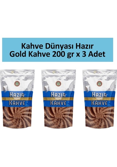 Kahve Dünyası Gold Hazır Kahve 3 x 200 G
