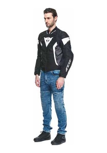 Dainese Daınese Ceket/avro 5 Tex Jacket Blk Whıte Blk