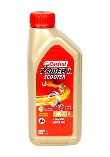 Yamaha Vino50 Motor Yağı 1lt Scooter 10w40 Castrol