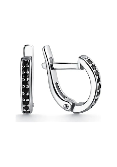 Gold Plaza Jewelry 925 Ayar Gümüş Taşlı Küpe Kılavuz Zinciri 145478572 Diğer