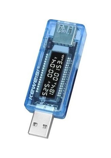 USB Voltmetre - Ampermetre OLED Ekran Şarj Kapasite Test Cihazı