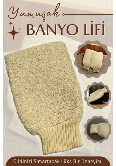 Em Amanos Beauty Yumuşak Banyo Lifi