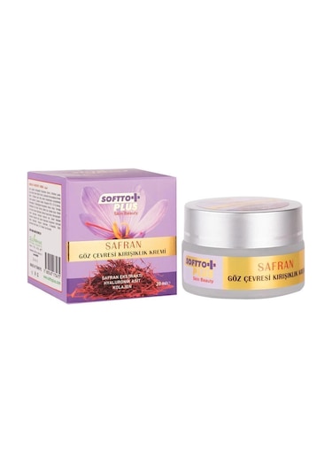 Softto Plus Safran Göz Çevresi Kırışıklık Kremi 20 Ml