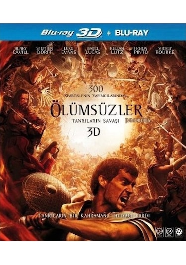 Ölümsüzler - Immortals 3D Blu Ray