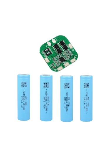 4 Adet Aspilsan Li-ion Ve 4s 20a Bms.