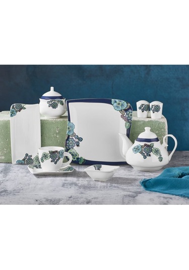 Porselen 30 Parça 6 Kişilik Kahvaltı Takımı Diğer