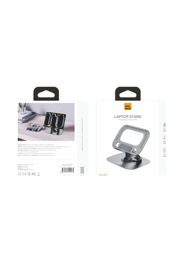 Nettech Nt-ls01 Ev-ofis-okul Laptop Tablet Stand - Gümüş