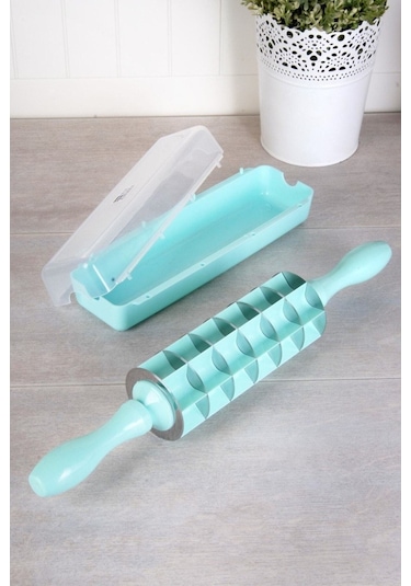 Yclshop 7 Bıçaklı Hızlı Mantı Merdane Kesme Aparatı