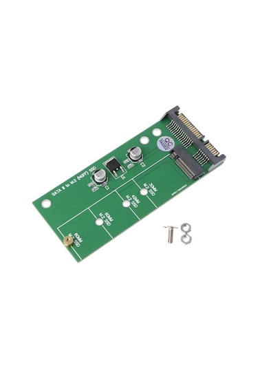 M2 NGFF SSD To 2.5" inç SATA 3 Çevirici Dönüştürücü Adaptör