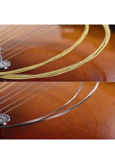 Ruicoo Alice Am04 Mandolin Teli Seti - Nikel Kaplı Çelik Işık Teller Ve Kaplı Bakır Alaşımlı Sarılmış Teller - Net Ve Parlak Ses