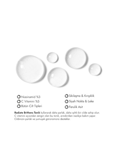 Organixlab Radiate Brightens Aydınlatıcı ve Besleyici Tonik 200 ML