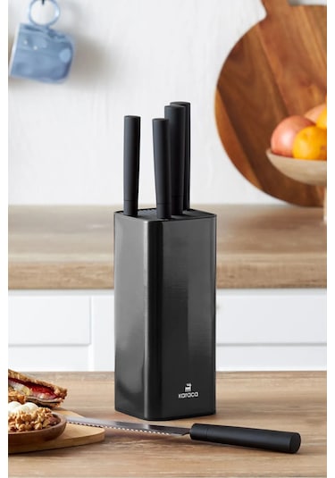 Karaca  Grammy 6 Parça Bıçak Seti Siyah