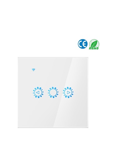 Moveevo Akıllı Wifi Dimmer Anahtarı - Uzaktan Kontrol, Ses Komutu Ve Zamanlayıcı İle Aydınlatma Yönetimi Beyaz