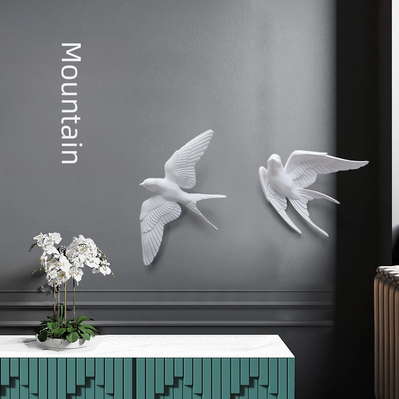 Xindoker Küçük Ev Dekoru İçin 3d Kanarya Figürü - Nordik Stili, Hafif Lüks Duvar Aksesuarı, Oturma Odası/giriş/evi Dekorasyonu Diğer