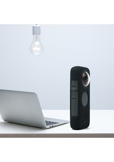 Pazly X2 Silikon Kılıf Insta360 One İçin - Ekran Ve Gövde Koruyucu Kapağı - Eb- -