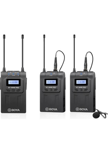 Boya Bm8 Pro K 2. Kablosuz İkili Yaka Mikrofon Seti