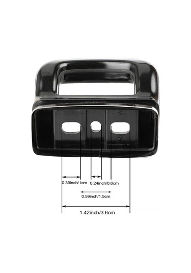 Folinda 4 Adet Siyah Metal Tencere Kelepçesi - Basınç Tenceri Ve Sosu Tenceri İçin Yer Değiştirme Kelepçesi, 1 Veya 2 Delikli Tiplere Uyumlu Siyah