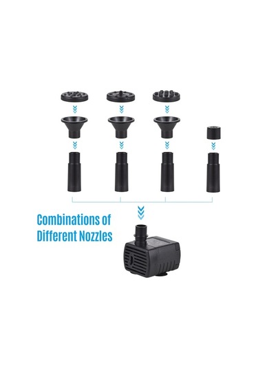 Pazly Güneş Enerjili 3w 5v Su Pompası Kiti İle 7w Güneş Paneli Seti