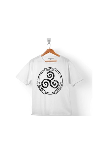 Alpha Alfa Beta Omega Teen Wolf Çocuk Tişört 001