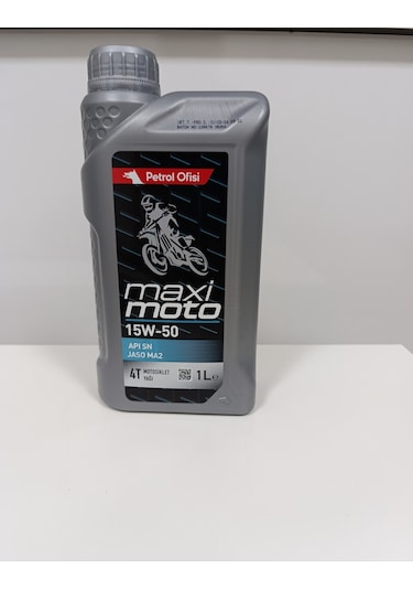 Petrol Ofisi Maximoto 15W-50 1 lt x 12 adet 2025 üretim