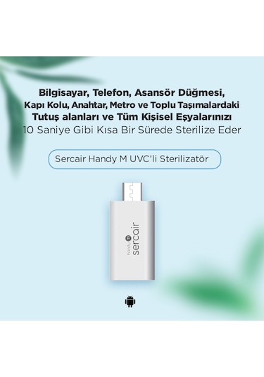 Sercair Handy M Uvc Sterilizatör