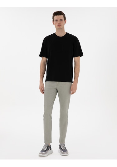 Pierre Cardin Erkek Siyah Tişört Basic 50306991-vr046 Siyah