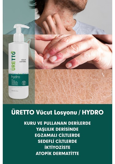 Üretto Hydro Vücut Losyonu 200 ML