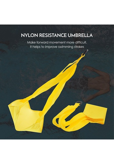 Geeksen Çocuklar İçin Yüzme Direncini Artıran Egzersiz Aleti - St-y003 Model, Nylon Vantuz Ve Tasma Seti Çok Renkli