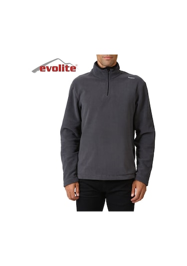 Evolite Fuga Bay Mikro Polar Sweater - Gri (489098423) Haki