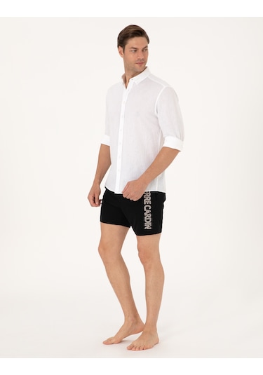 Pierre Cardin Erkek Siyah Deniz Şortu 50307959-vr046