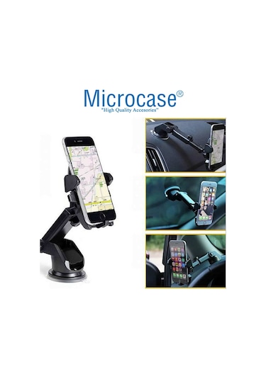 Uzayan Başlıklı Üniversal Vakumlu Araç Içi Telefon Tutucu Al2335