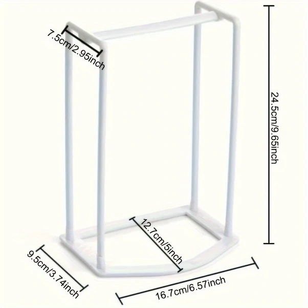 Dashanshop Yeşil Katlanır Askılık Çok Katlı Dolaplık Düzenleyici Pratik Çamaşır Odası Saklama Yeşil