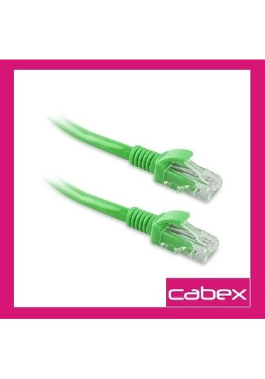 Cabex Cat6 Green / Yeşil Patch Cord 3 Mt