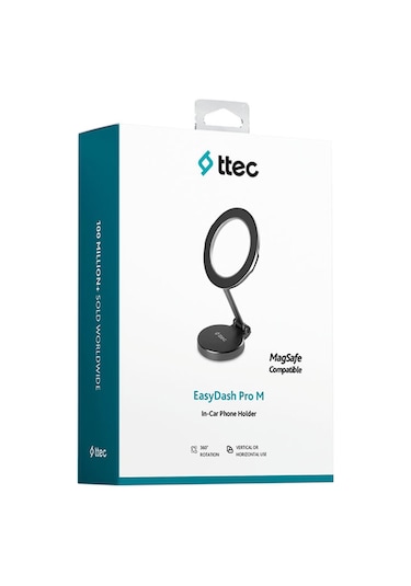 Ttec EasyDash Pro 2TT41 M MagSafe Uyumlu Araç içi Telefon Tutucu