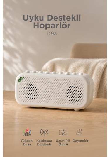 Torima D93 Bluetooth 5.3 Uyku Destekleyici Doğa Sesli Şarjlı Hoparlör