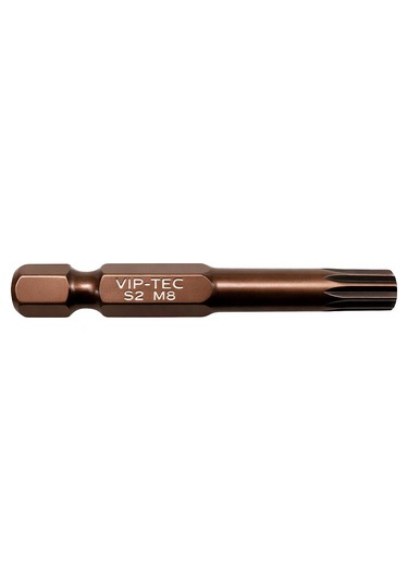 Vıp-tec 1/4 M8 Splıne Bits Uç 50 Mm