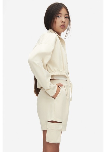 Nk Kids Pebble Kız Çocuk Gömlek 38345n Krem