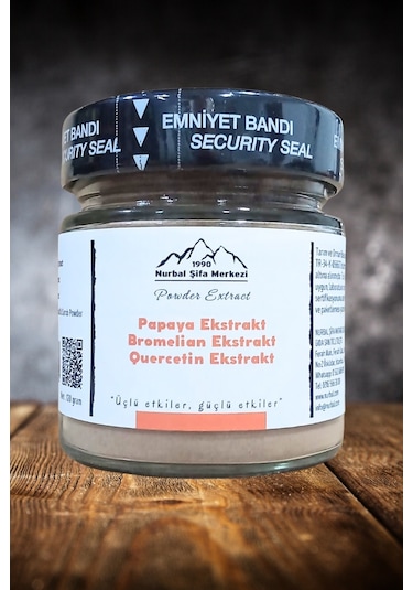 Nurbal Papaya Bromelian Quercetin Ekstrak 120 G