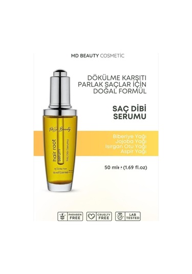 Md Beauty Biberiyeli Bitkisel Saç Serumu 50 ML